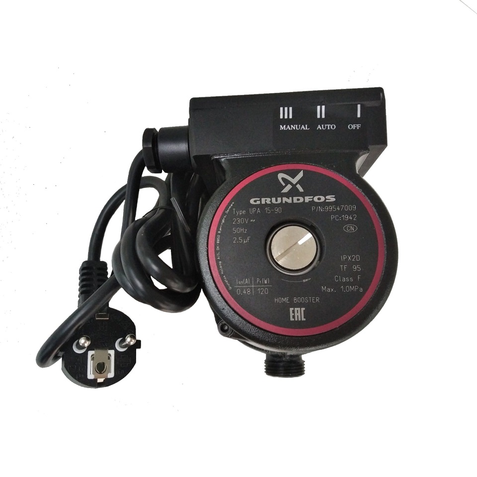 Насос для повышения давления Grundfos 15-90 Насос для повышения давления Grundfos 15-90